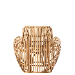 Fauteuil en bois naturel 100x87x91 cm