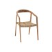 Chaise en bois naturel beige 60*53*74 cm Chaise en bois naturel beige 60*53*74 cm