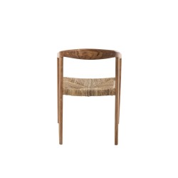 chaise ana bois teak brun