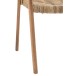 Chaise en bois naturel beige 60*53*74 cm Chaise en bois naturel beige 60*53*74 cm