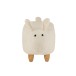 Chaise enfant mouton en bois crème 66x32x46 cm