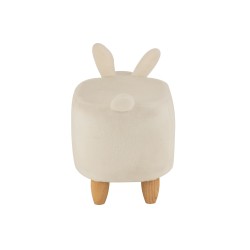 Chaise enfant mouton en bois crème 66x32x46 cm