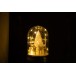 Sino de Natal com LED em plástico branco 13x13x20 cm Sino de Natal com LED em plástico branco 13x13x20 cm