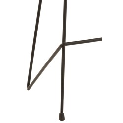 Tabouret de bar en bois naturel 37x40x77 cm