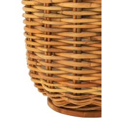 Cache-pot en bois Naturel 52,5x52,5x50cm