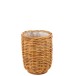 Cachepot en rotin avec protection plastique intérieure Cachepot en rotin avec protection plastique intérieure
