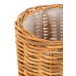 Cache-pot en rotin avec protection plastique intérieure
