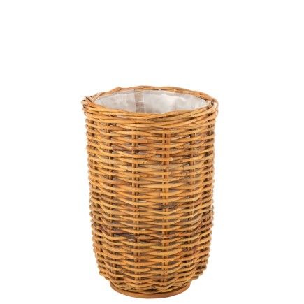 Cache-pot en bois Naturel 51x51x83,5cm