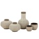 VASE POINTU LONG CERAMIQUE BLANC / GRIS 45 cm VASE POINTU LONG CERAMIQUE BLANC / GRIS 45 cm
