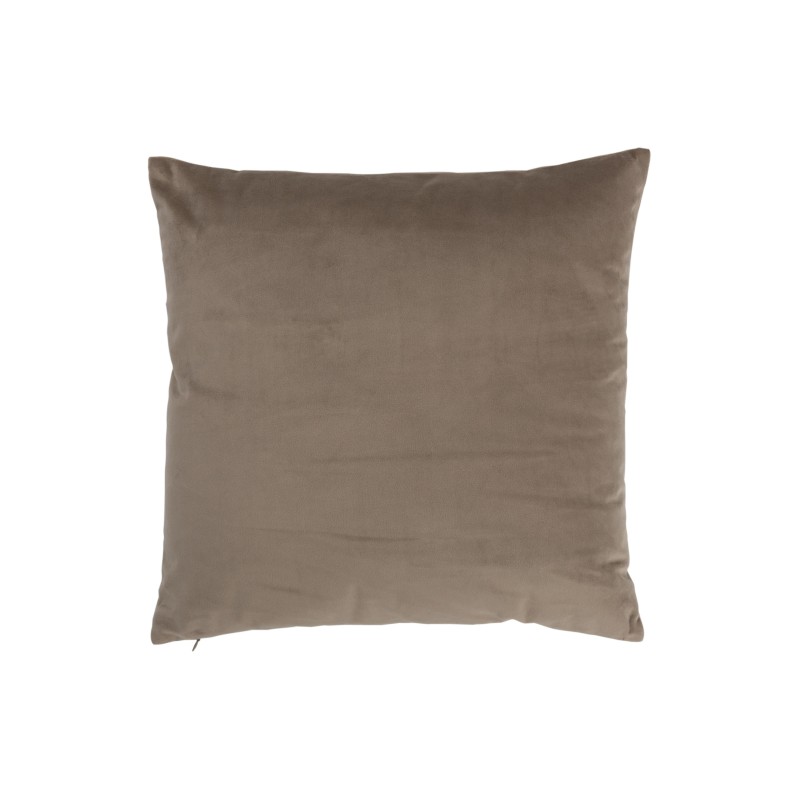 COJIN CUADRADO TERCIOPELO BEIGE