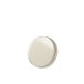 Espelho redondo com borda em metal branco 30x30x5 cm Espelho redondo com borda em metal branco 30x30x5 cm
