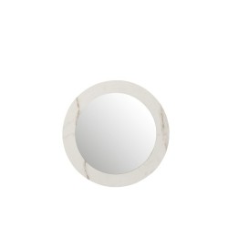 Grand miroir rond fibre naturel herbe de Bali- LLdeco