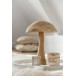Champignon en bois naturel 30x30x37 cm Champignon en bois naturel 30x30x37 cm