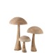 Champignon en bois naturel 45x45x80 cm Champignon en bois naturel 45x45x80 cm