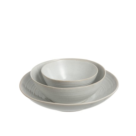 Assiette profonde en céramique blanche D25cm