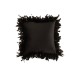 COUSSIN PLUMES POLYESTER NOIR 45 cm