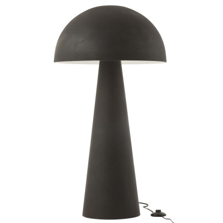 Lampe champignon en métal noir 51x51x97.5 cm