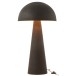 Candeeiro cogumelo em metal preto 51x51x97,5 cm Candeeiro cogumelo em metal preto 51x51x97,5 cm