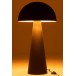 Candeeiro cogumelo em metal preto 51x51x97,5 cm Candeeiro cogumelo em metal preto 51x51x97,5 cm