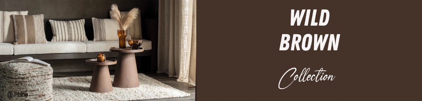 Colección Wild Brown - Elegancia cruda y auténtica | Lana Déco